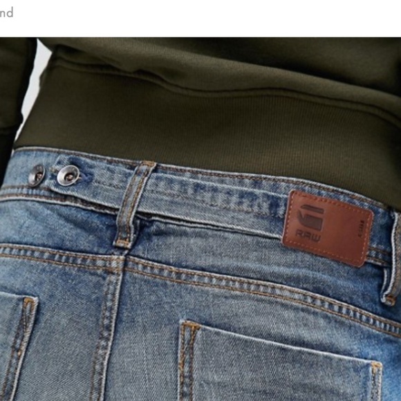 SALE ⬇️ G-STAR BOYFRIEND MEDIUM BLUE WASHED JEANS -24 - Picture 4 of 16